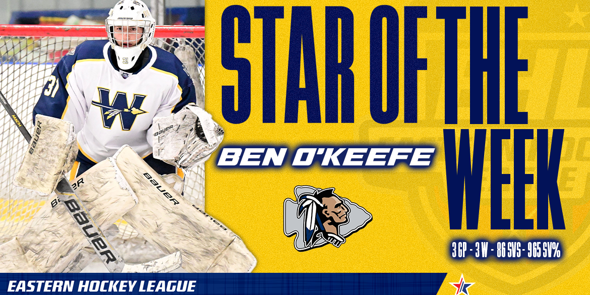 Ben O'Keefe Named North Division Star of the Week