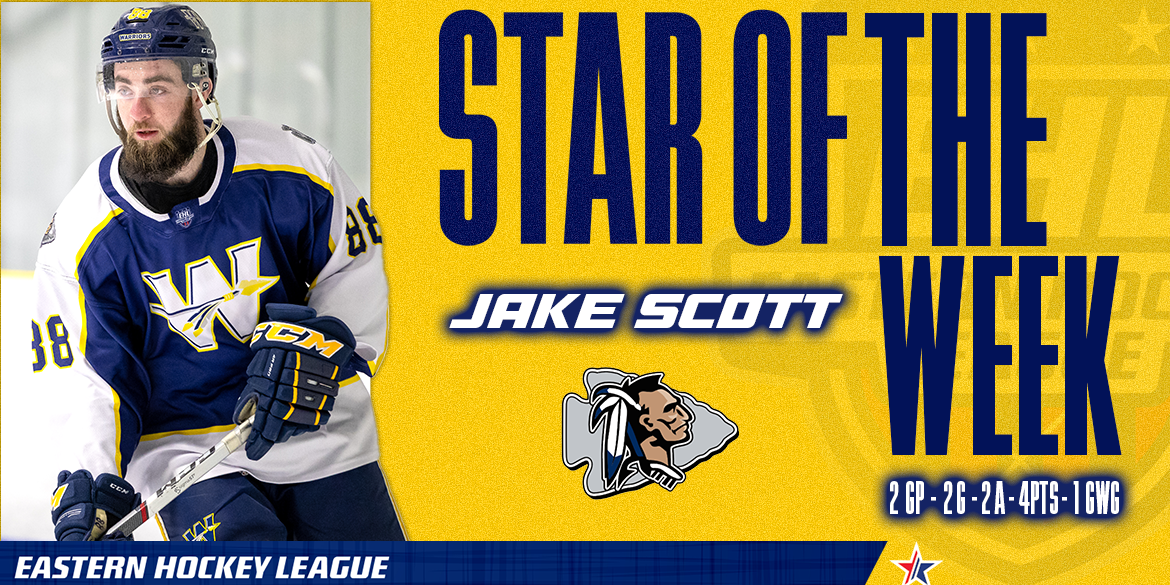 Jake Scott Named North Division Star of the Week